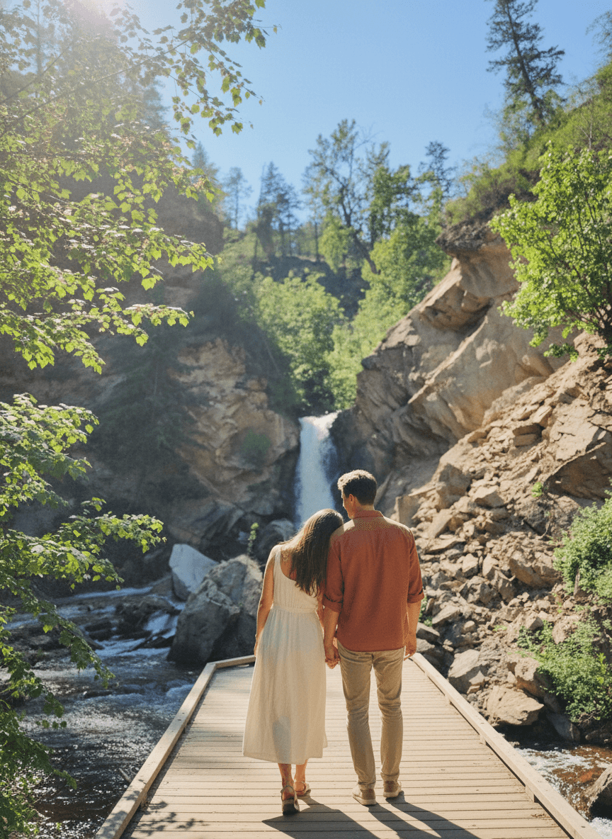 Waterfall, Then Somewhere Quiet