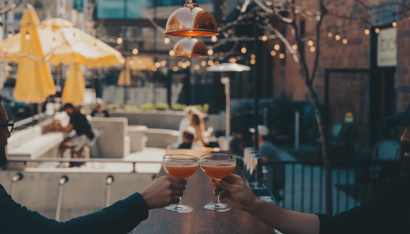 Cocktails, Rooftop, One More Round