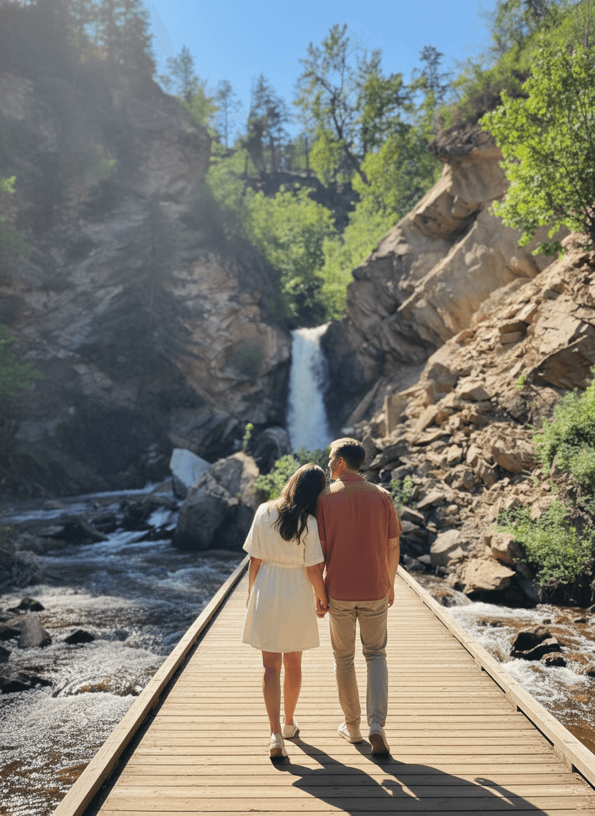 Falls, Cocktails, Ice Cream